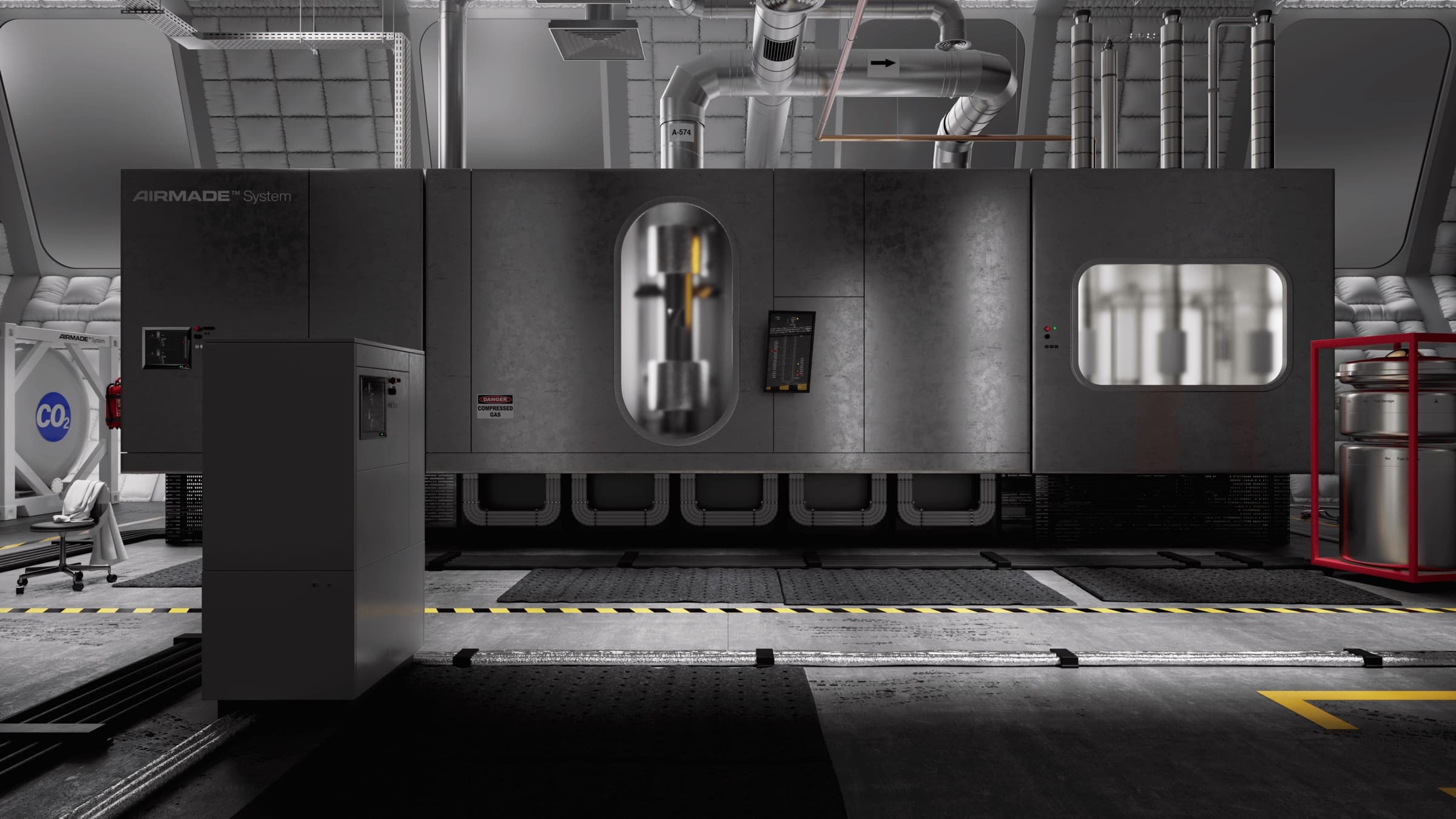 AIRCO AIR&D case study still, AIRMADE Rocket Fuel on Mars.