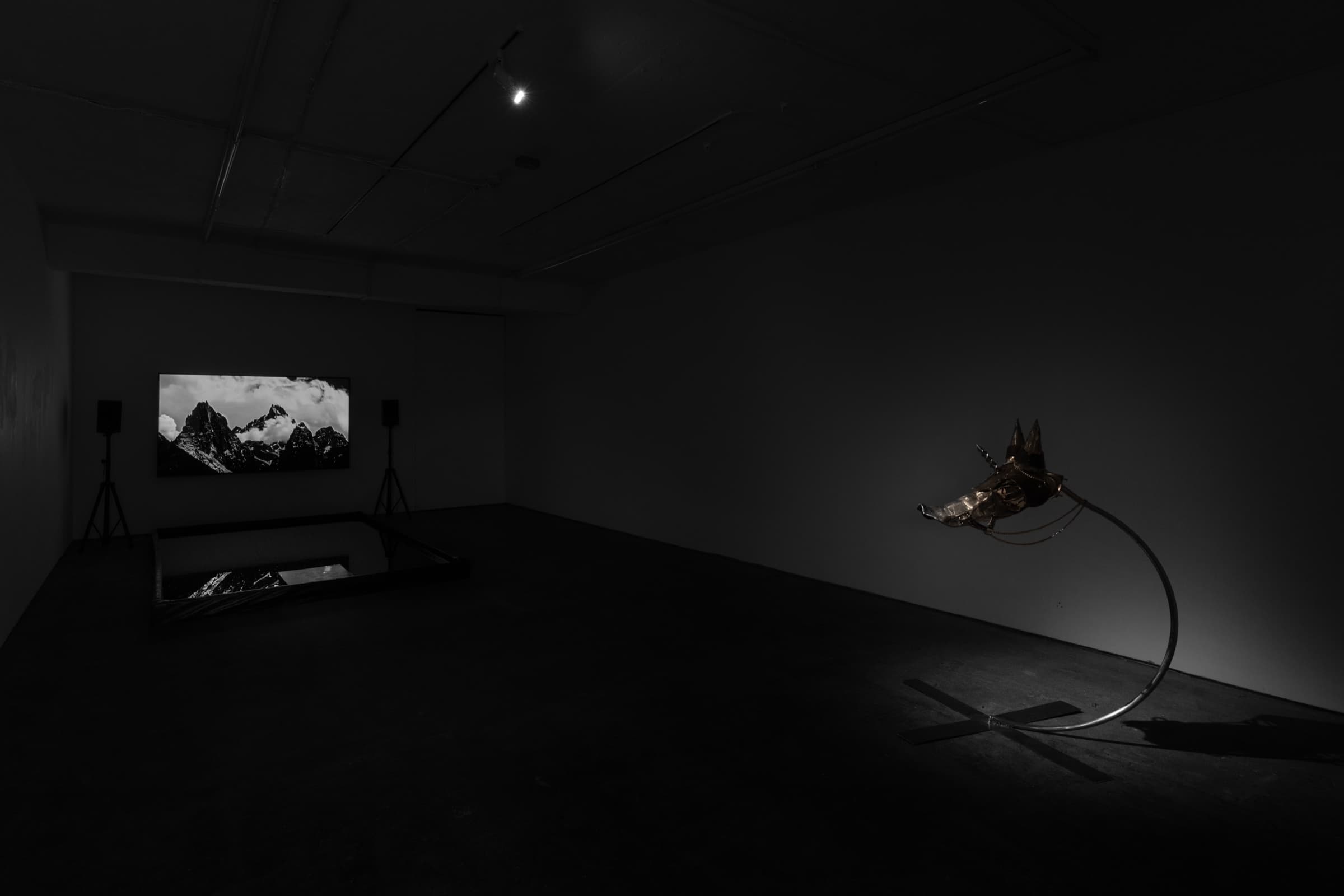 Haptic, Matter install view at Seventeen Gallery, wide frame. Photo by BJ Deakin.