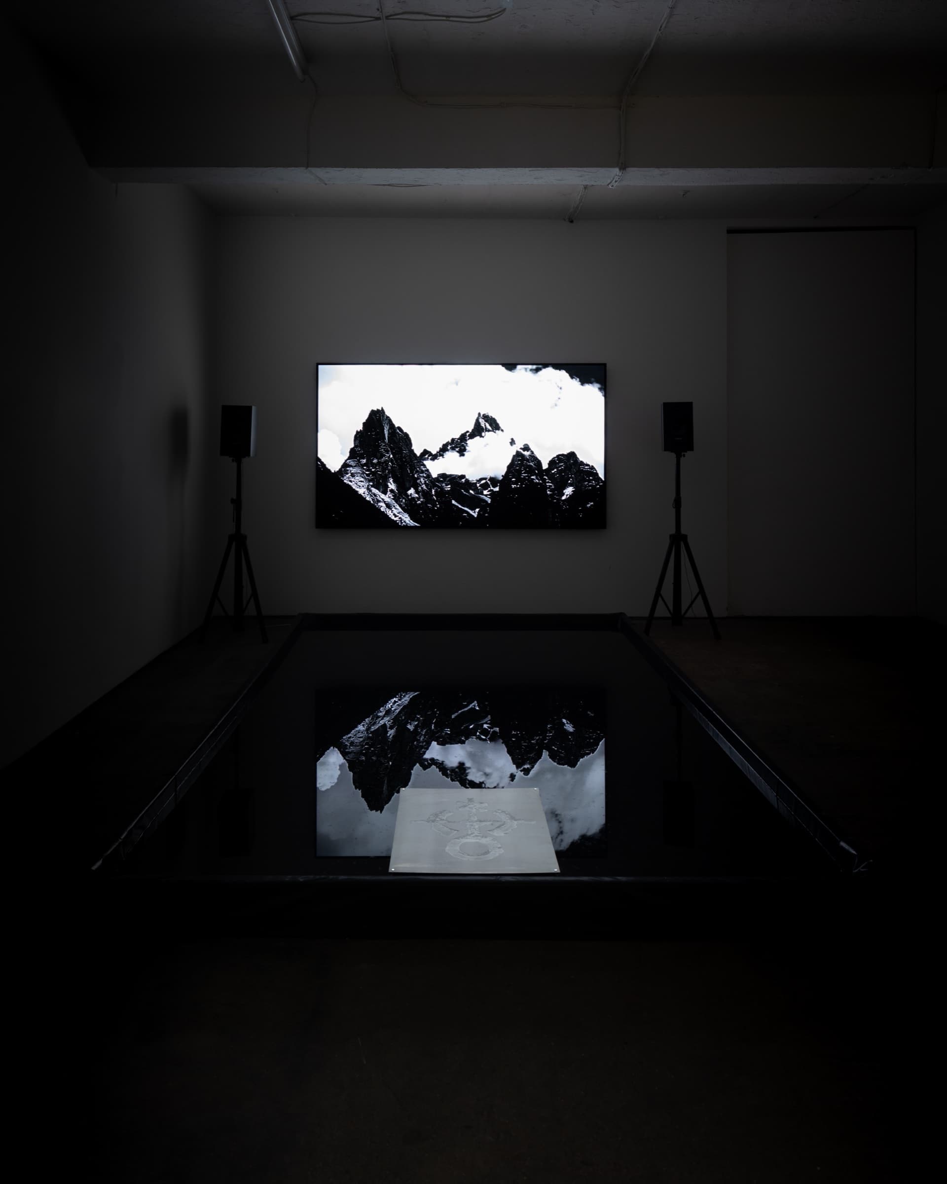 Haptic, Matter install view at Seventeen Gallery, portrait frame. Photo by BJ Deakin.