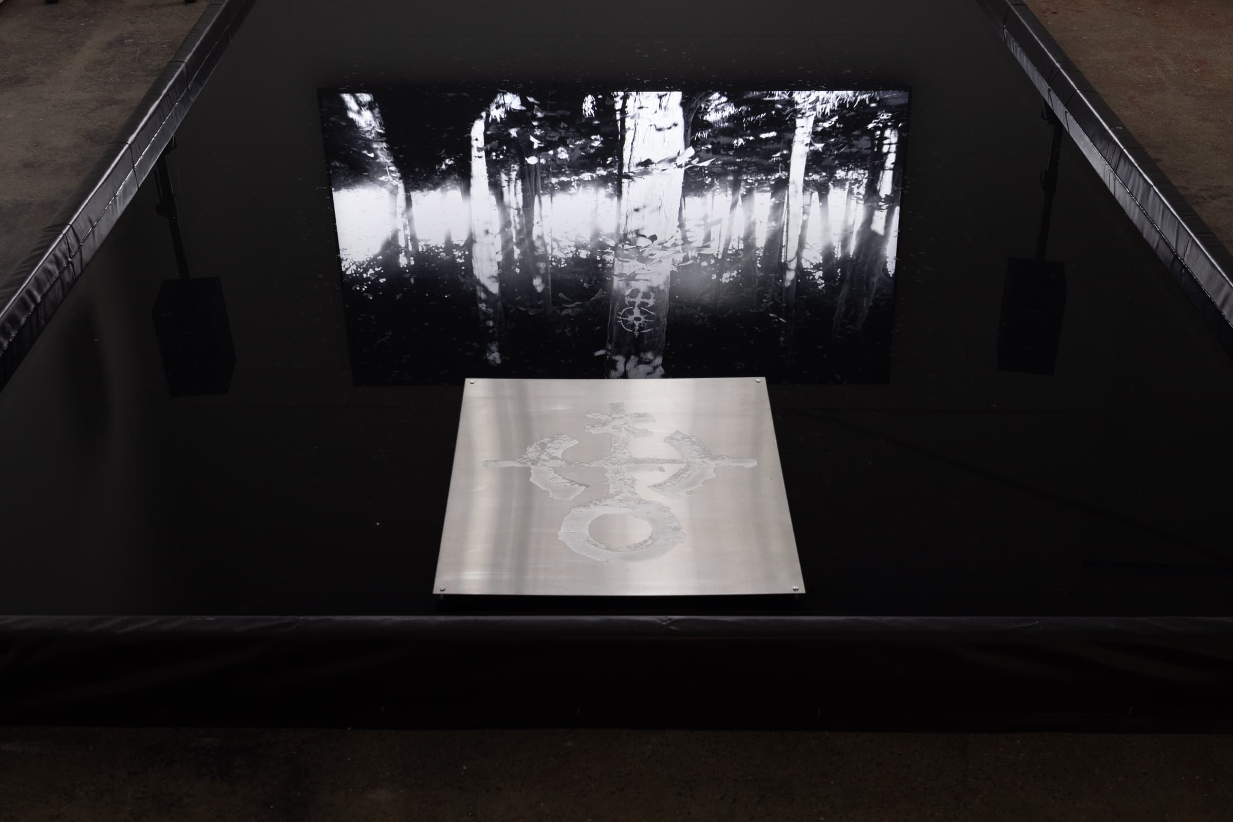 Haptic, Matter install view at Seventeen Gallery, wide frame. Photo by BJ Deakin.