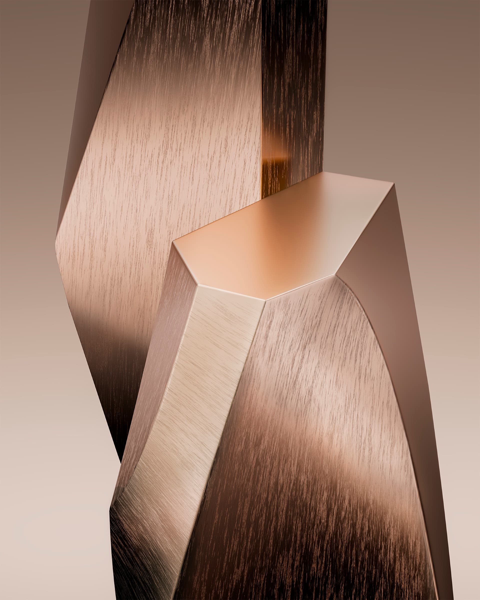 Hublot King Gold material artwork composition, 4:5 format.