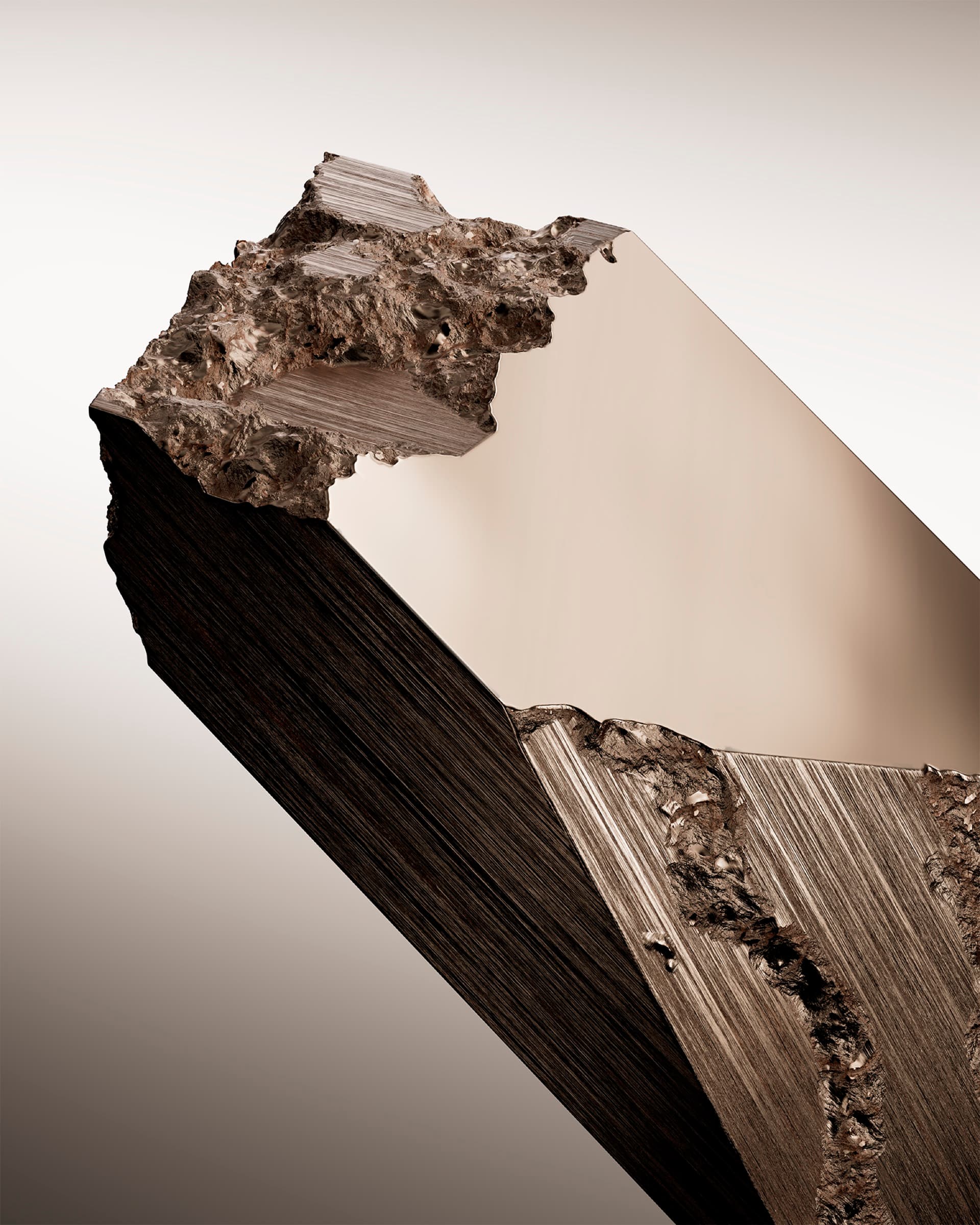 Hublot Titanium material artwork composition, 4:5 format.